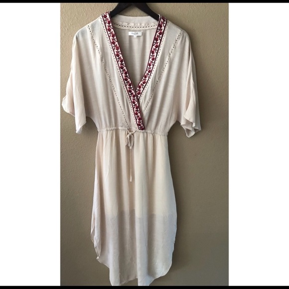🆓BUY 2 GET 1 FREE Embroidered peasant dress - Picture 4 of 5